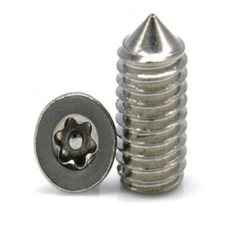 Torx M6 ze stali nierdzewnej ze śrubą ustalającą stożkową