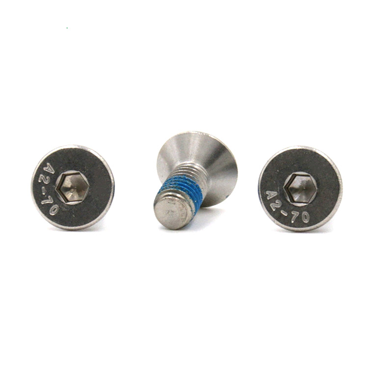 High quality M2 Flat Countersunk Head hex socket screws