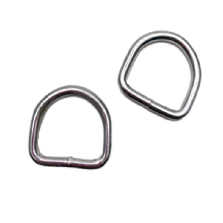 Hurtownia cynkowania galwanicznego metalowego pierścienia D do bagażu 6X40mm