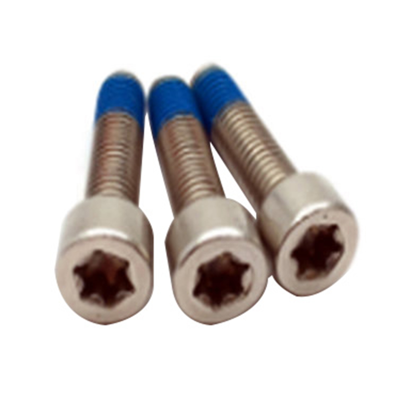 Nowa konstrukcja ISO14579 Torx M6 ze śrubą medyczną pokrytą nylonem