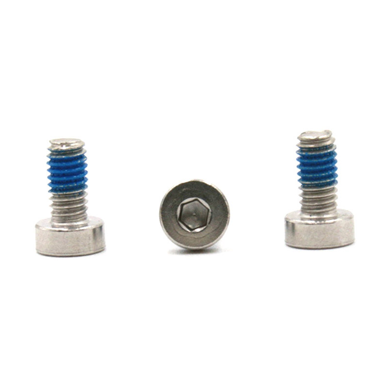 Customized stainless steel hex socket low cup head mini micro locking bolt