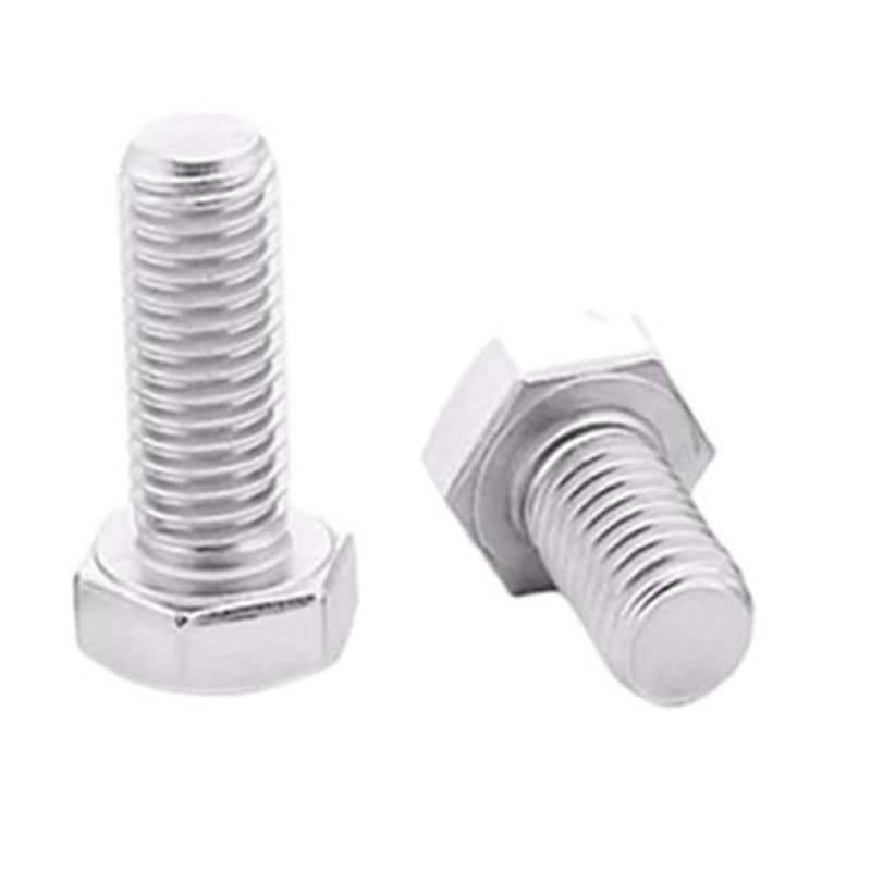 Śruba ze stopu aluminium z łbem sześciokątnym M4